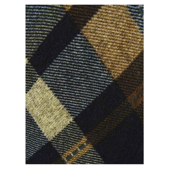 Jessica Howard Women's Plus Size Plaid Bell-Sleeve Shift Dress (1X, Brown Plaid) - Picture 3 of 3